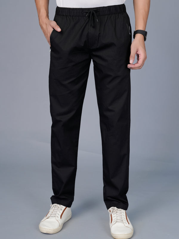 Men's Track Pants – Slim Fit Stretchy Utility Lower for Sports & Casual Wear