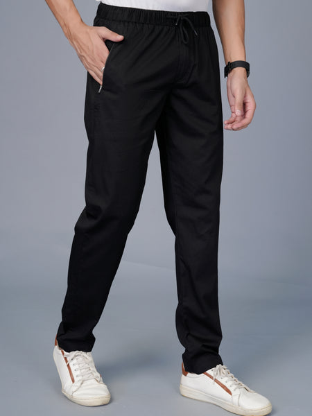 Men's Track Pants – Slim Fit Stretchy Utility Lower for Sports & Casual Wear