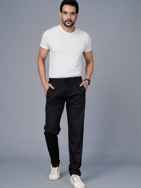 Men's Track Pants – Slim Fit Stretchy Utility Lower for Sports & Casual Wear