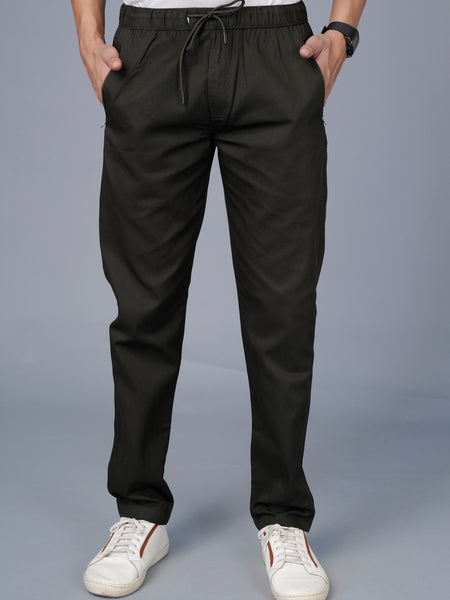 Men's Track Pants – Slim Fit Stretchy Utility Lower for Sports & Casual Wear
