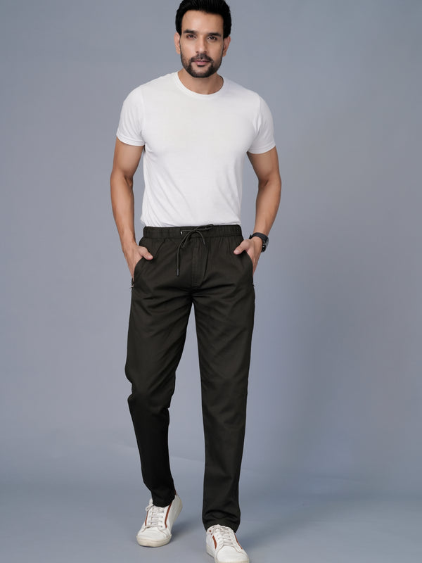 Men's Track Pants – Slim Fit Stretchy Utility Lower for Sports & Casual Wear