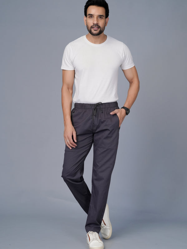 Men's Track Pants – Slim Fit Stretchy Utility Lower for Sports & Casual Wear