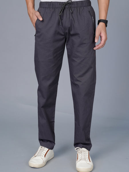 Men's Track Pants – Slim Fit Stretchy Utility Lower for Sports & Casual Wear