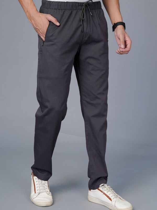 Men's Track Pants – Slim Fit Stretchy Utility Lower for Sports & Casual Wear