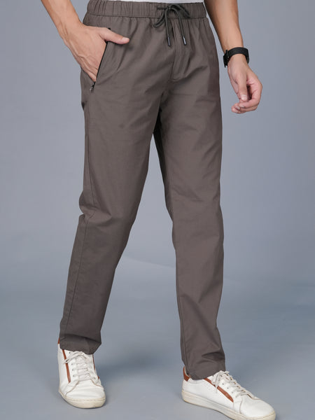 Men's Track Pants – Slim Fit Stretchy Utility Lower for Sports & Casual Wear
