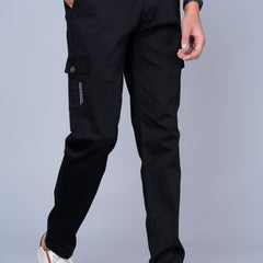 Men’s Black Cargo Jogger Pants