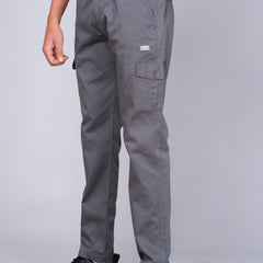 Men’s Dark Gray Cargo Jogger Pants