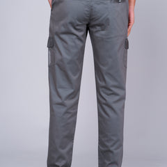 Men’s Dark Gray Cargo Jogger Pants