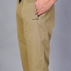 Men’s Premium Solid Twill Capri Pants  – Khakhi