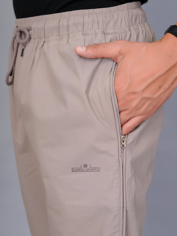 Men’s Premium  Solid Capri Pants – Ghost White