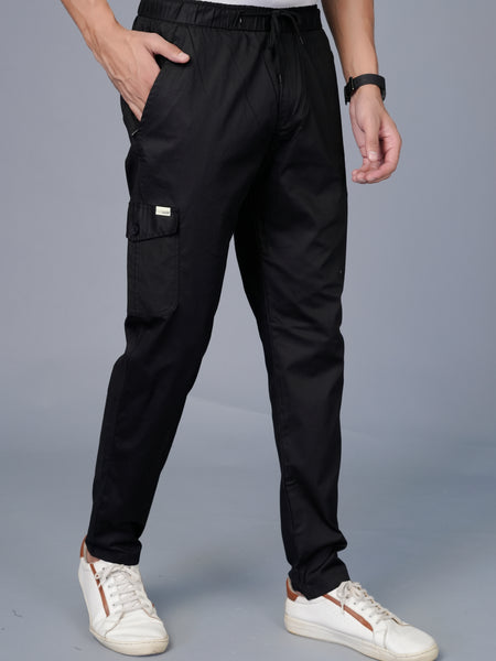 Men’s Premium Twill Cargo Track Pants