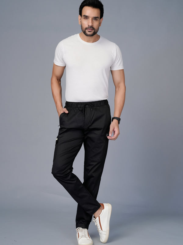 Men’s Premium Twill Cargo Track Pants