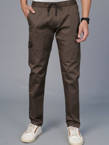 Men’s Premium Twill Cargo Track Pants