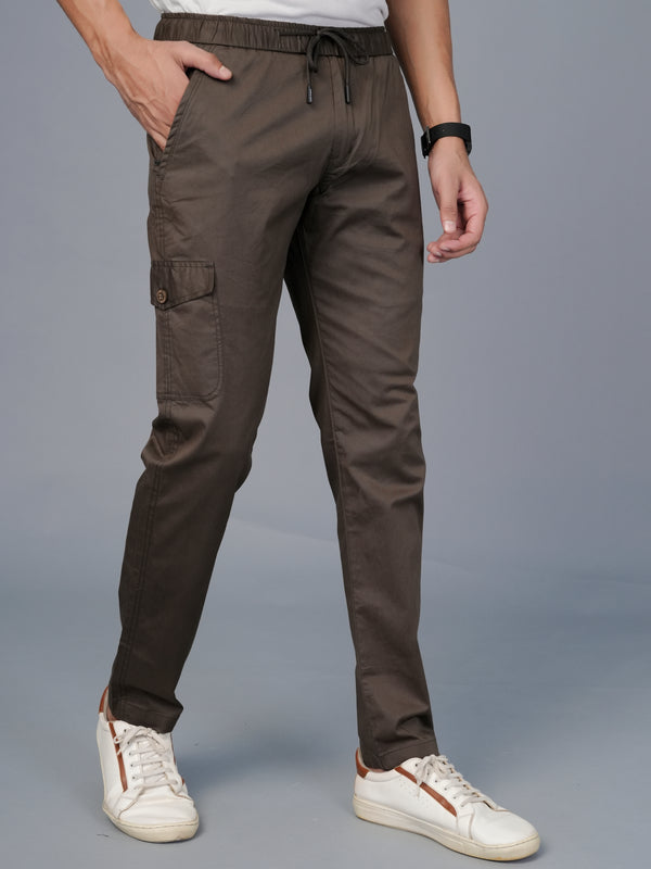 Men’s Premium Twill Cargo Track Pants
