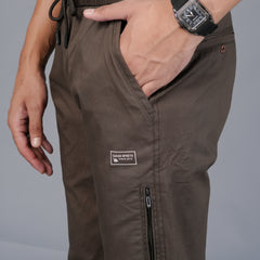 Men’s Premium Twill Cargo Track Pants