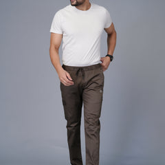 Men’s Premium Twill Cargo Track Pants