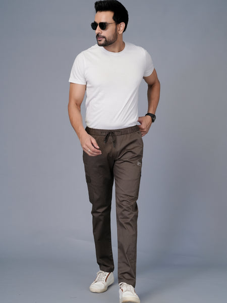 Men’s Premium Twill Cargo Track Pants