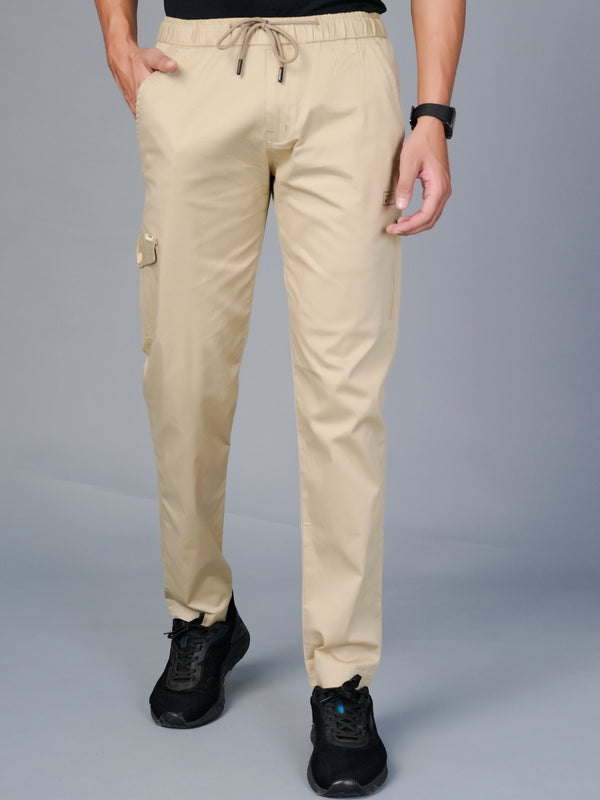 Men’s Premium Twill Cargo Track Pants