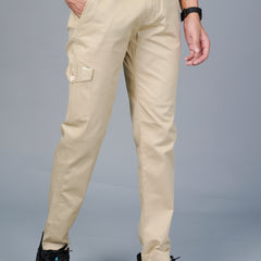 Men’s Premium Twill Cargo Track Pants