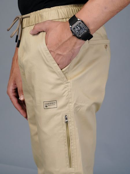 Men’s Premium Twill Cargo Track Pants