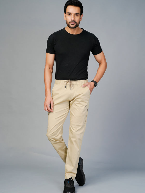 Men’s Premium Twill Cargo Track Pants