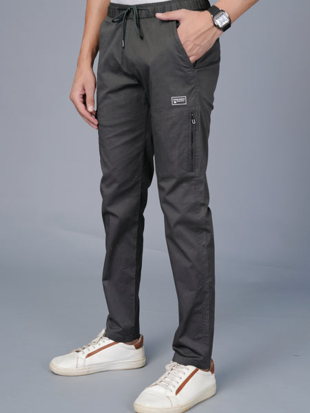Men’s Premium Twill Cargo Track Pants