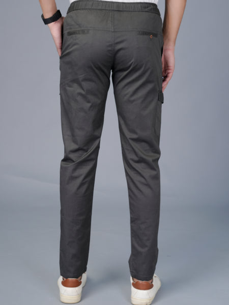 Men’s Premium Twill Cargo Track Pants
