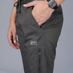 Men’s Premium Twill Cargo Track Pants