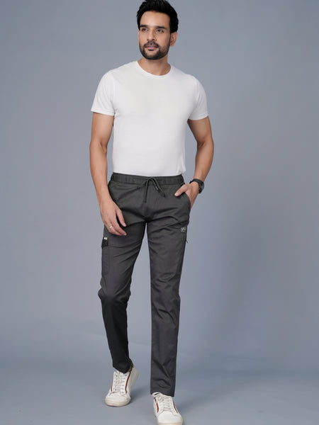 Men’s Premium Twill Cargo Track Pants