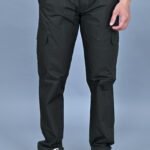Cargo Sports Men Solid Cotton Dark Green Cargo Pant