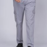 Cargo Sports Men Solid Cotton Grey Cargo Pant