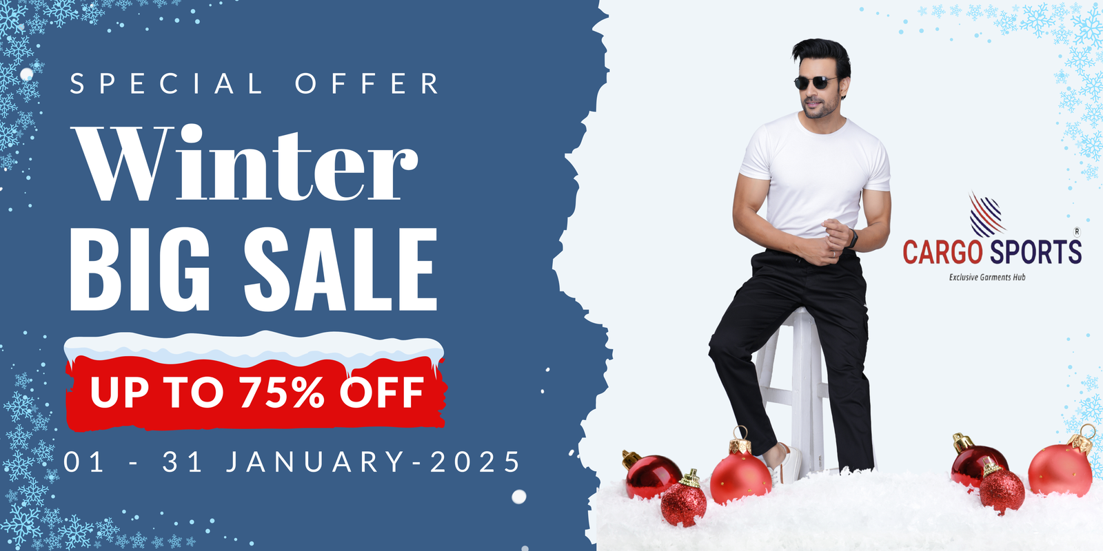 winter sale banner